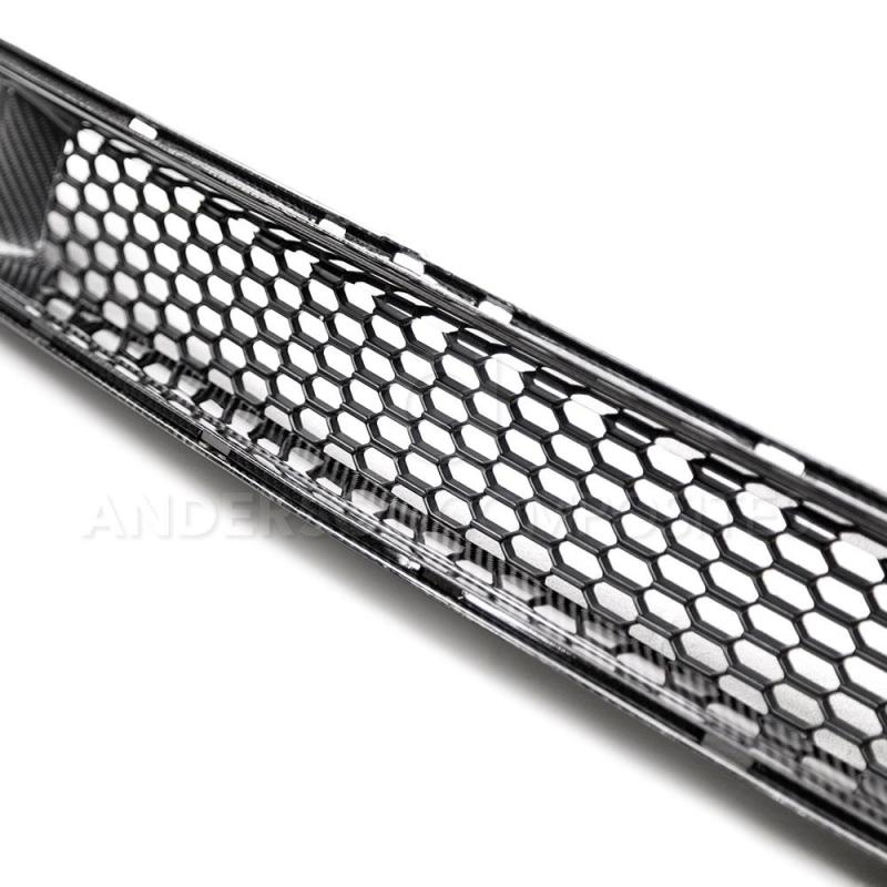 Anderson Composites 15-17 Ford Mustang Front Carbon Fiber Lower Grille AJ-USA, Inc
