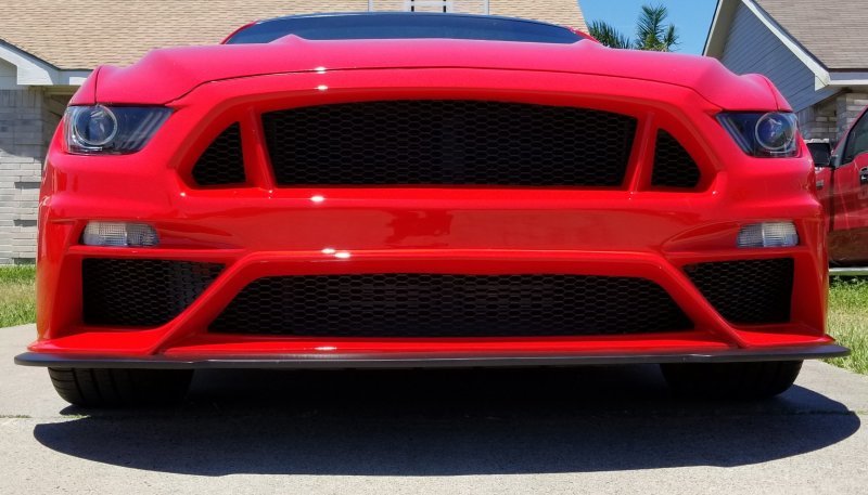 Anderson Composites 15-17 Ford Mustang Type-TT Front Bumper Fiberglass AJ-USA, Inc