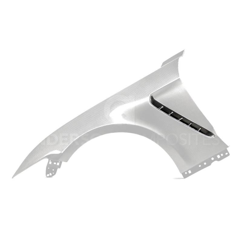 Anderson Composites 15-17 Mustang Carbon Fiber GT350 Style Fender Vent Inserts (Only Fit AC Fenders) AJ-USA, Inc