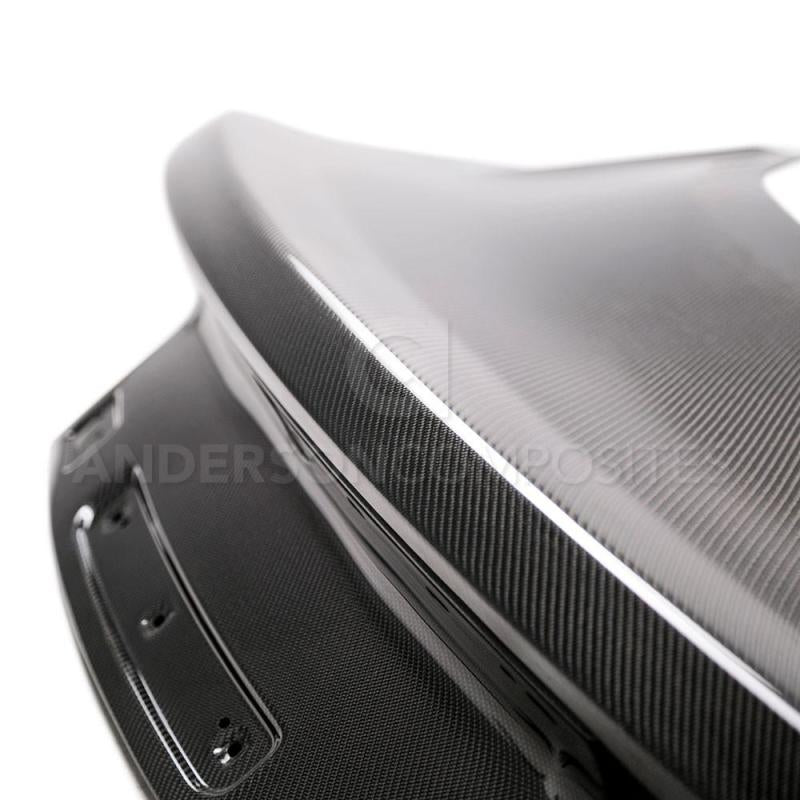 Anderson Composites 15-18 Ford Mustang Type-OE Double Sided Carbon Fiber Decklid AJ-USA, Inc