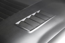 Load image into Gallery viewer, Anderson Composites 15-19 Ford Mustang Shelby GT350 Type-CR Double Sided Carbon Fiber Hood AJ-USA, Inc