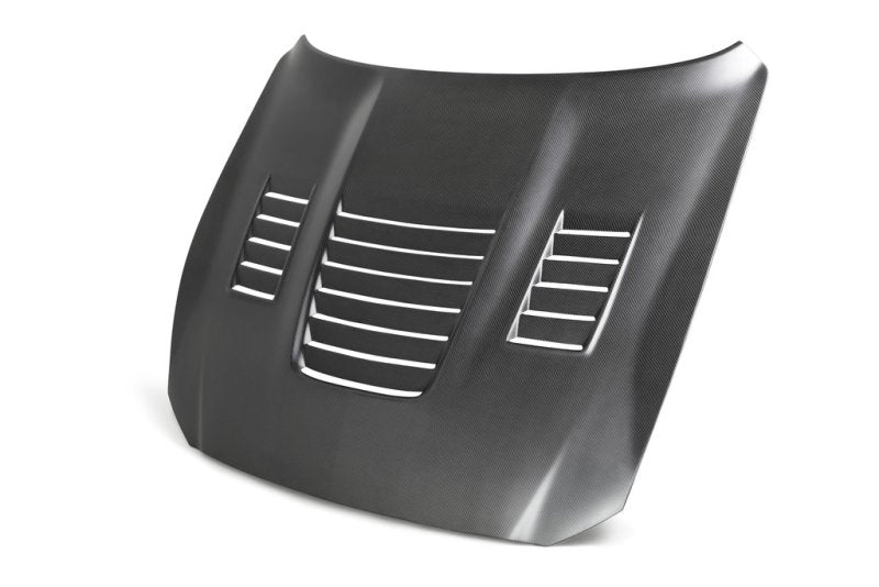Anderson Composites 15-19 Ford Mustang Shelby GT350 Type-CR Double Sided Carbon Fiber Hood AJ-USA, Inc