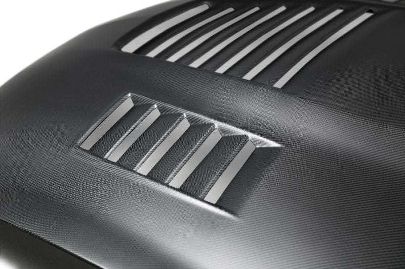 Anderson Composites 15-19 Ford Mustang Shelby GT350 Type-CR Double Sided Carbon Fiber Hood AJ-USA, Inc