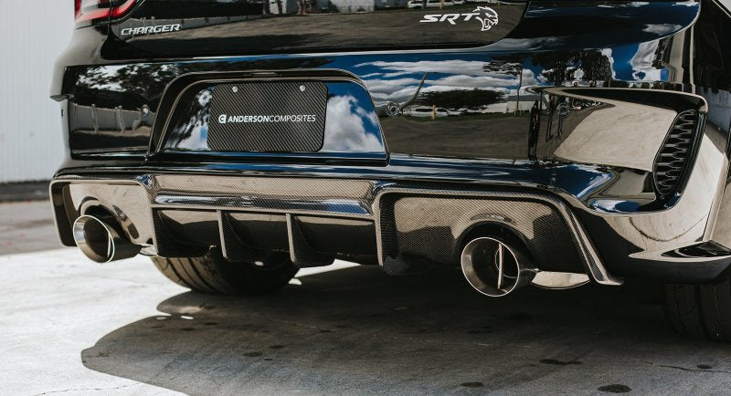 Anderson Composites 15-21 Dodge Charger Widebody MB Carbon Fiber Rear Diffuser AJ-USA, Inc