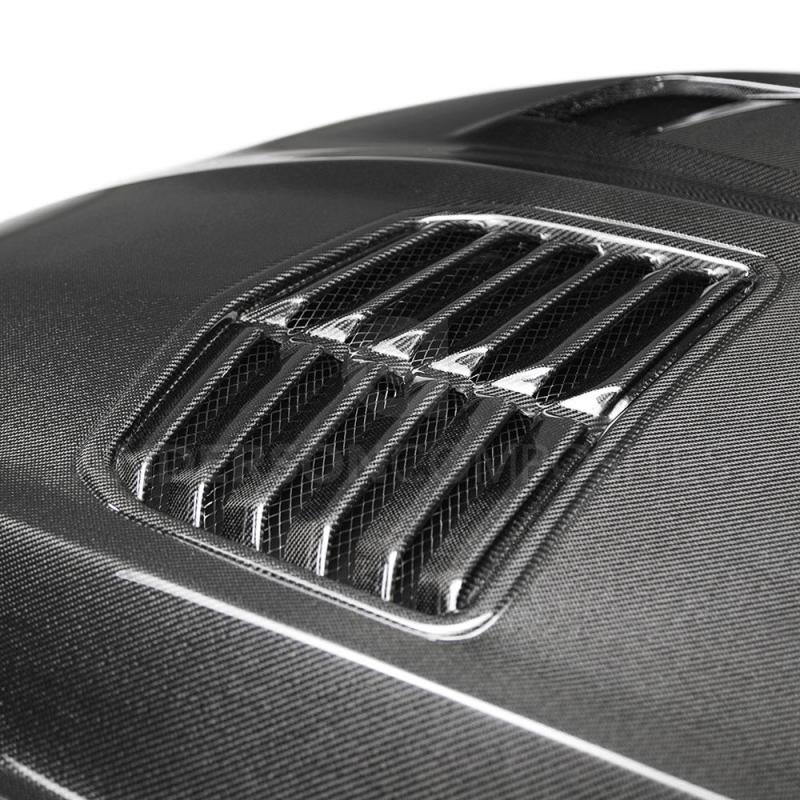 Anderson Composites 16-19 Chevrolet Camaro Double Sided Carbon Fiber Type-T2 Style Hood AJ-USA, Inc
