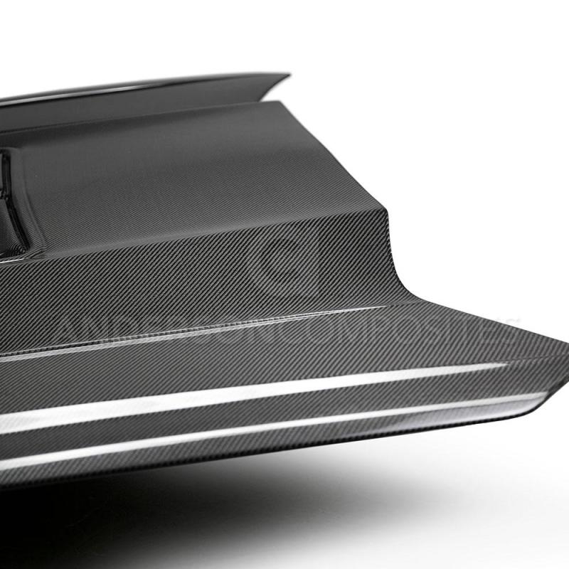 Anderson Composites 16-19 Chevrolet Camaro Double Sided Carbon Fiber Type-T2 Style Hood AJ-USA, Inc
