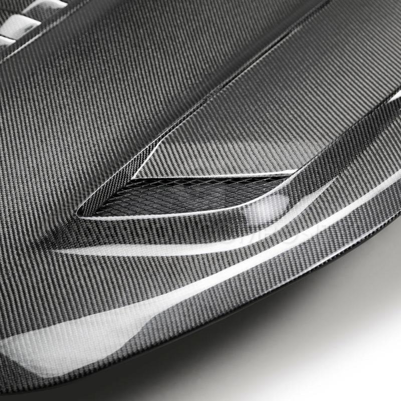 Anderson Composites 16-19 Chevrolet Camaro Double Sided Carbon Fiber Type-T2 Style Hood AJ-USA, Inc