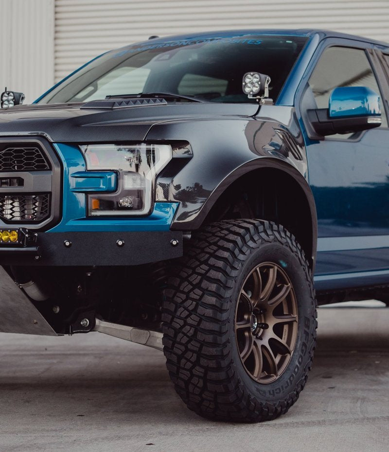 Anderson Composites 17-18 Ford Raptor Type-Wide Carbon Fiber Front Fenders (Pair) AJ-USA, Inc