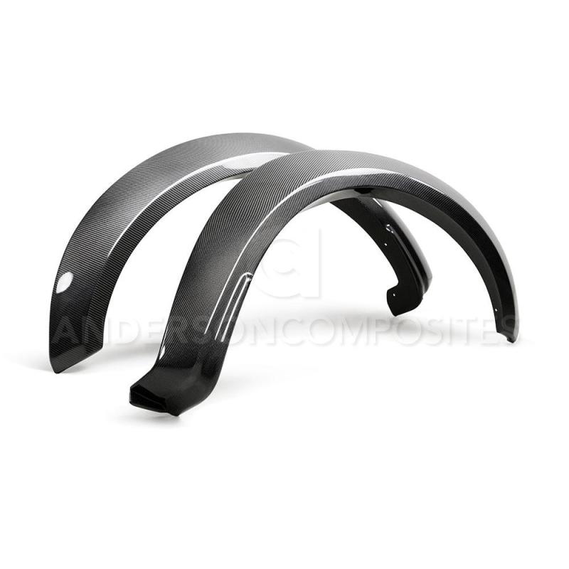 Anderson Composites 17-18 Ford Raptor Type Wide Fender Flares (Front) AJ-USA, Inc