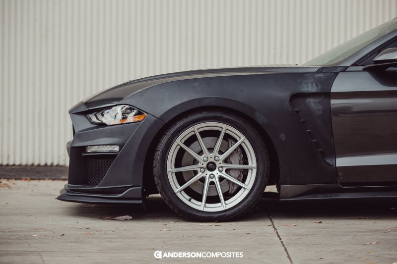 Anderson Composites 18-19 Ford Mustang Type-ST Fiberglass Front Fenders (Pair) AJ-USA, Inc