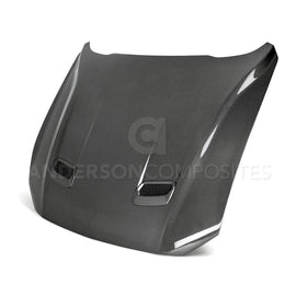 Anderson Composites 18-20 Ford Mustang Double Sided Type-OE Carbon Fiber Hood AJ-USA, Inc