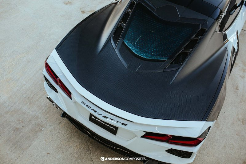 Anderson Composites 20-21 Chevrolet Corvette C8 Dry Carbon Decklid AJ-USA, Inc