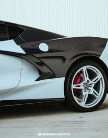 Anderson Composites 20-21 Chevrolet Corvette C8 Stingray Carbon Fiber Rear Fender AJ-USA, Inc