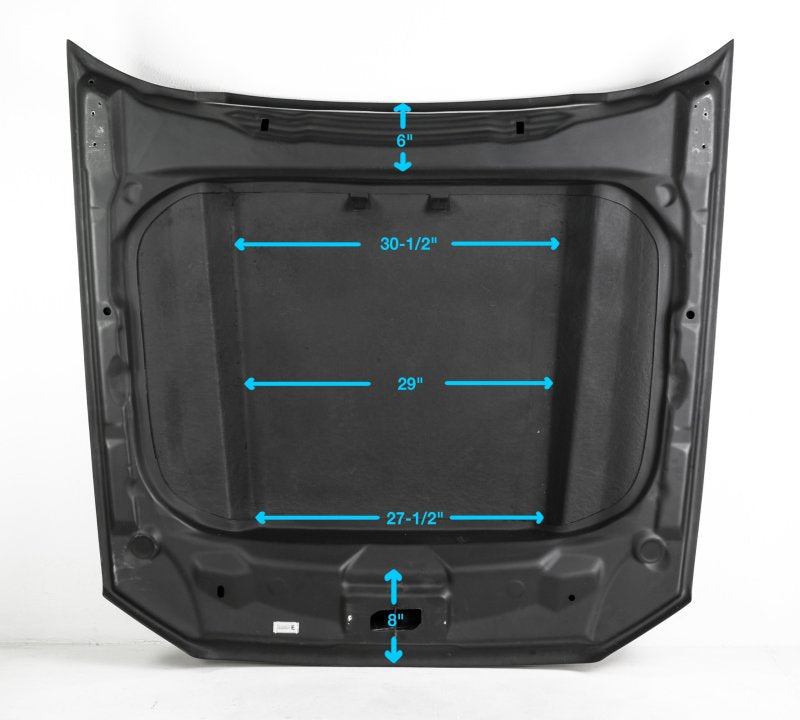 Anderson Composites 2013-2014 Ford Mustang Type-CJ Carbon Fiber Cowl Hood AJ-USA, Inc
