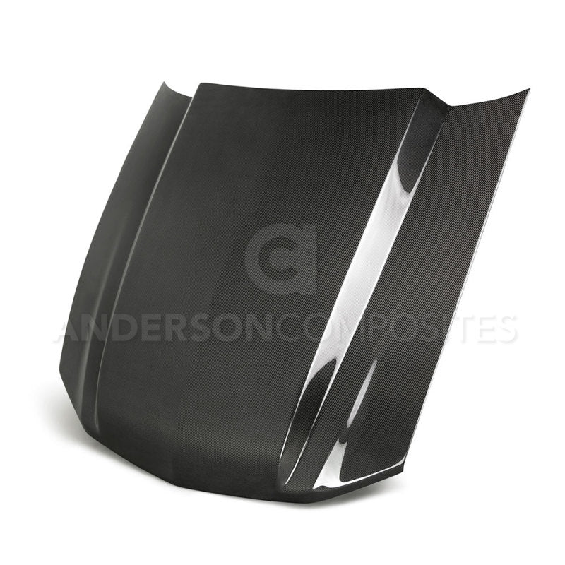Anderson Composites 2013-2014 Ford Mustang Type-CJ Carbon Fiber Cowl Hood AJ-USA, Inc