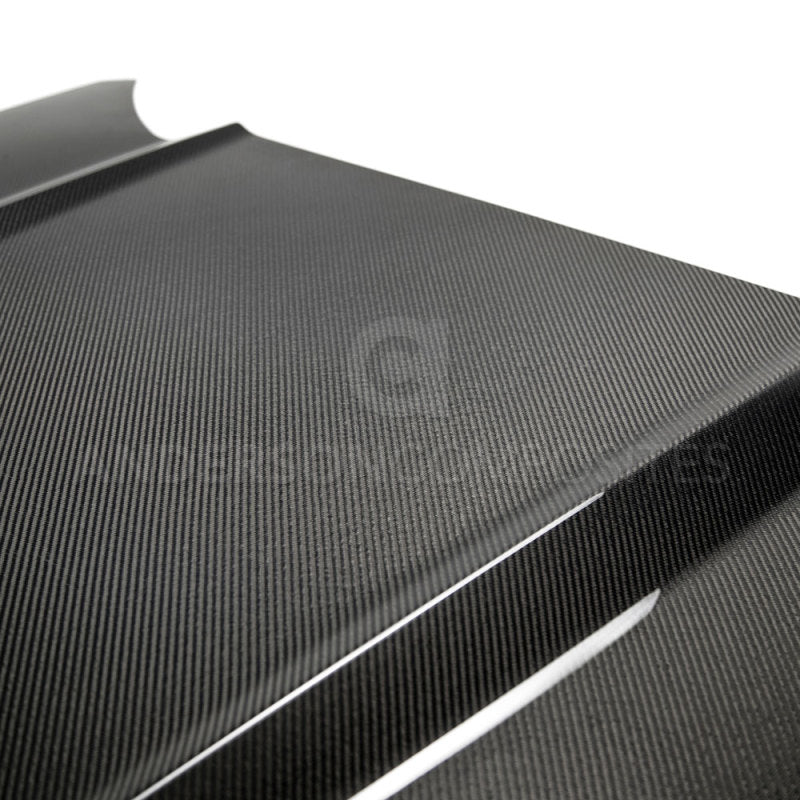 Anderson Composites 2015-2017 Ford Mustang Double Sided Carbon Fiber Type-OE Style Hood AJ-USA, Inc