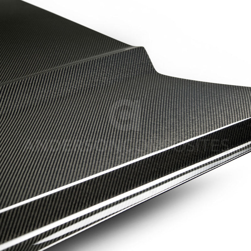 Anderson Composites 2015-2017 Ford Mustang Double Sided Carbon Fiber Type-OE Style Hood AJ-USA, Inc