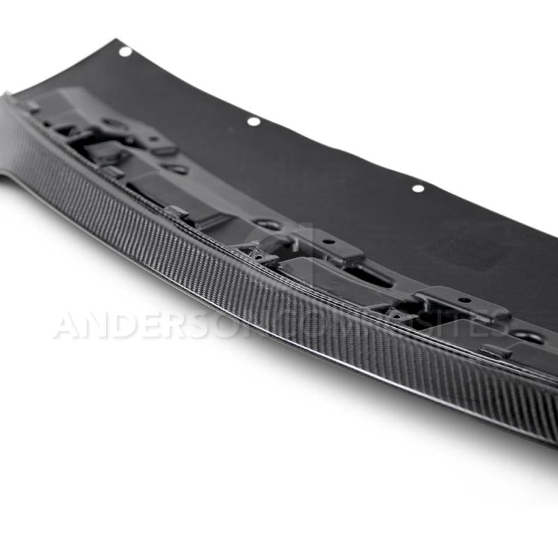 Anderson Composites 2015-2017 Ford Mustang Shelby GT350 Carbon Fiber Front Splitter (3 PC) AJ-USA, Inc