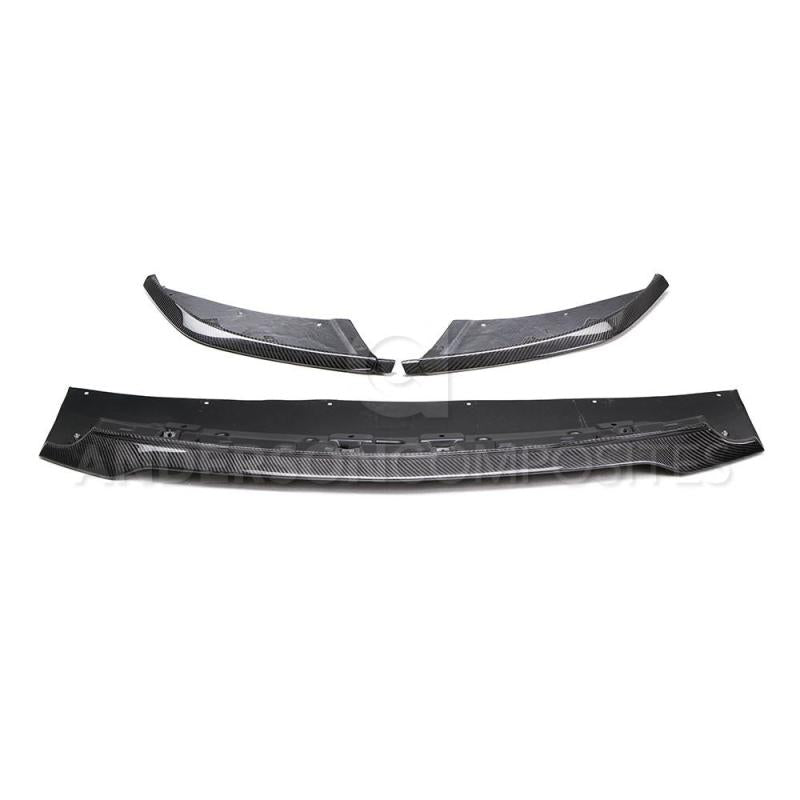 Anderson Composites 2015-2017 Ford Mustang Shelby GT350 Carbon Fiber Front Splitter (3 PC) AJ-USA, Inc