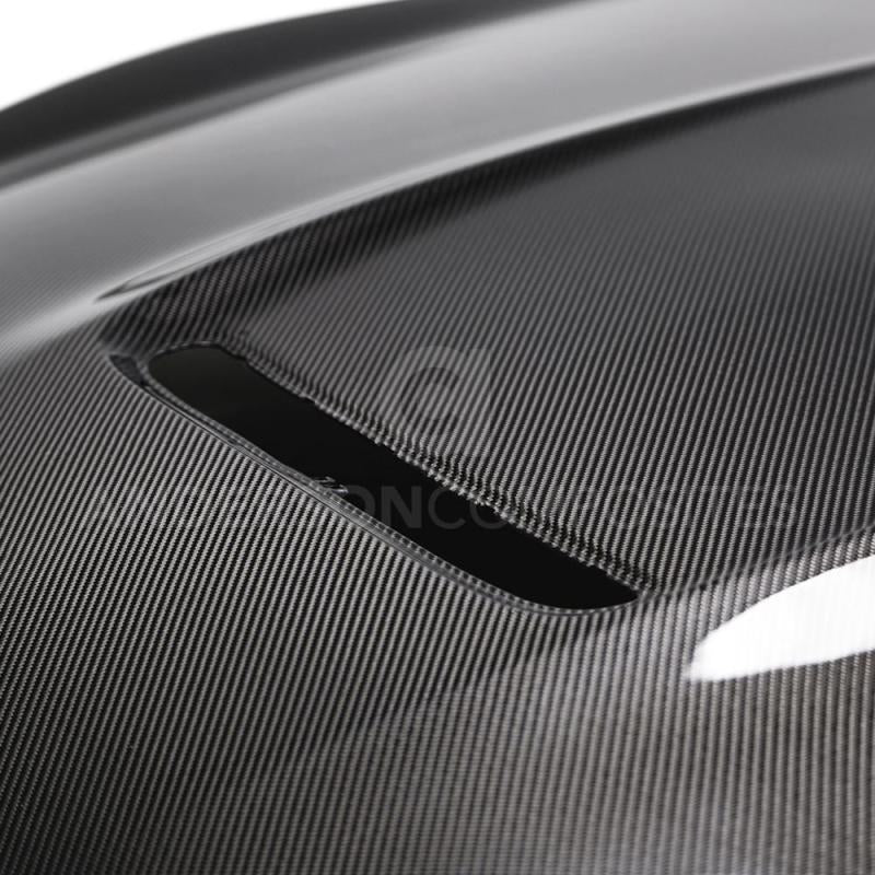 Anderson Composites 2015-2017 Ford Mustang Shelby GT350 Double Sided Carbon Fiber Hood AJ-USA, Inc