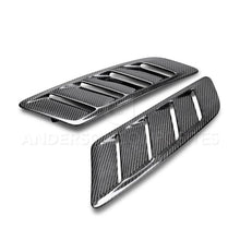 Load image into Gallery viewer, Anderson Composites 2015-2017 Ford Mustang Type-AB Carbon Fiber Hood Vents AJ-USA, Inc