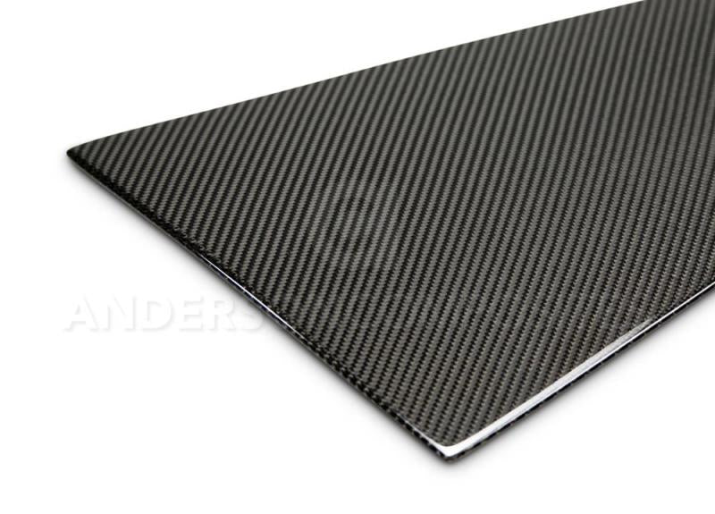 Anderson Composites 2015-2017 Ford Mustang Type -F Style Window Louvers - Flat AJ-USA, Inc