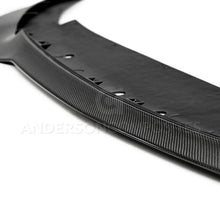 Load image into Gallery viewer, Anderson Composites 2015-2018 Ford Mustang Shelby GT350R Carbon Fiber Front Splitter (1 PC) AJ-USA, Inc