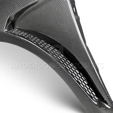 Load image into Gallery viewer, Anderson Composites 2016+ Focus Type-GR Vented Carbon Fiber Fenders .04in Wider (Pair) AJ-USA, Inc