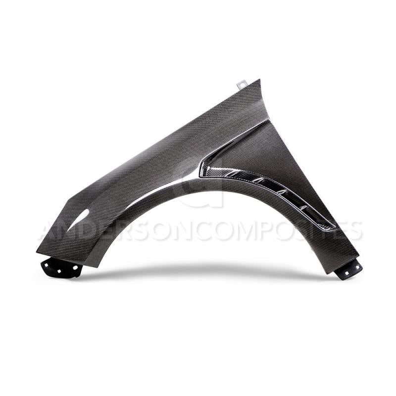 Anderson Composites 2016+ Focus Type-GR Vented Carbon Fiber Fenders .04in Wider (Pair) AJ-USA, Inc