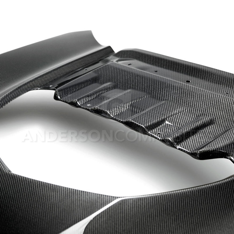 Anderson Composites 2017-2018 Chevrolet Camaro ZL1 1LE Type-OE Style Double Sided Carbon Fiber Hood AJ-USA, Inc