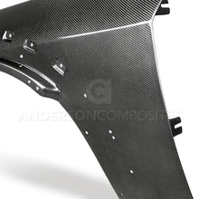 Load image into Gallery viewer, Anderson Composites 2018 Dodge Demon Carbon Fiber Front Fenders (Pair) AJ-USA, Inc