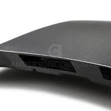Load image into Gallery viewer, Anderson Composites 2018 Ford Mustang Double Sided Type-CJ 4in Carbon Fiber Cowl Hood AJ-USA, Inc