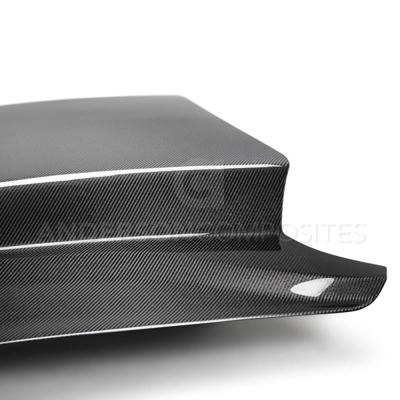 Anderson Composites 2018 Ford Mustang Double Sided Type-CJ 4in Carbon Fiber Cowl Hood AJ-USA, Inc