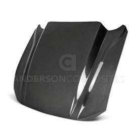 Anderson Composites 2018 Ford Mustang Double Sided Type-CJ 4in Carbon Fiber Cowl Hood AJ-USA, Inc