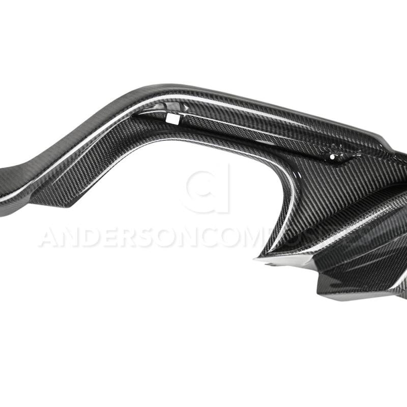 Anderson Composites 2018 Ford Mustang GT Type-OE Carbon FIber Quad Tip Rear Diffuser AJ-USA, Inc