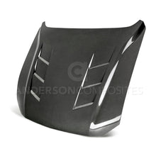 Load image into Gallery viewer, Anderson Composites 2018 Ford Mustang GT Type-SA Style Heat Extractor Double Sided Carbon Fiber Hood AJ-USA, Inc
