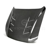 Anderson Composites 2018 Ford Mustang GT Type-SA Style Heat Extractor Double Sided Carbon Fiber Hood