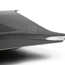 Load image into Gallery viewer, Anderson Composites 2018 Ford Mustang GT Type-SA Style Heat Extractor Double Sided Carbon Fiber Hood AJ-USA, Inc