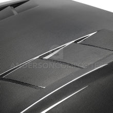 Load image into Gallery viewer, Anderson Composites 2018 Ford Mustang GT Type-SA Style Heat Extractor Double Sided Carbon Fiber Hood AJ-USA, Inc