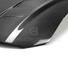 Load image into Gallery viewer, Anderson Composites 2018 Ford Mustang GT Type-SA Style Heat Extractor Double Sided Carbon Fiber Hood AJ-USA, Inc
