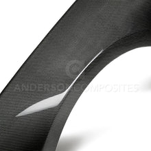 Load image into Gallery viewer, Anderson Composites 2018 Ford Mustang GT350 Style Carbon Fiber Fenders (Pair) AJ-USA, Inc