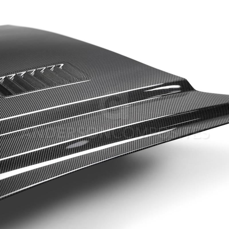 Anderson Composites 2018 Ford Mustang Super Snake Double Sided Carbon Fiber Hood AJ-USA, Inc