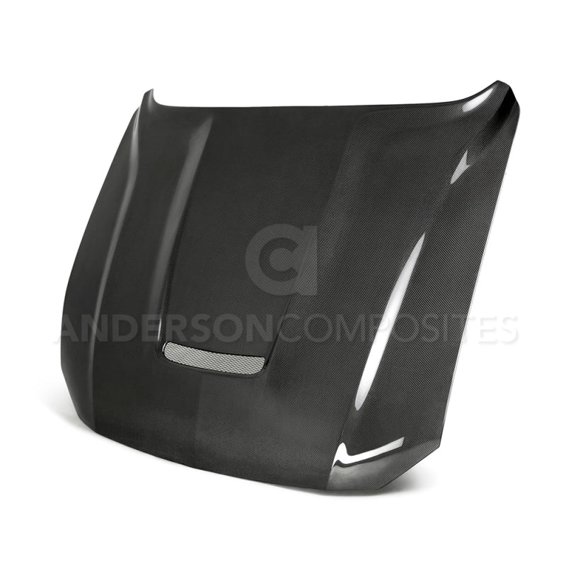 Anderson Composites 2018 Ford Mustang Type-GR Double Sided Carbon Fiber Hood AJ-USA, Inc