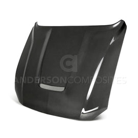 Anderson Composites 2018 Ford Mustang Type-GR Double Sided Carbon Fiber Hood AJ-USA, Inc