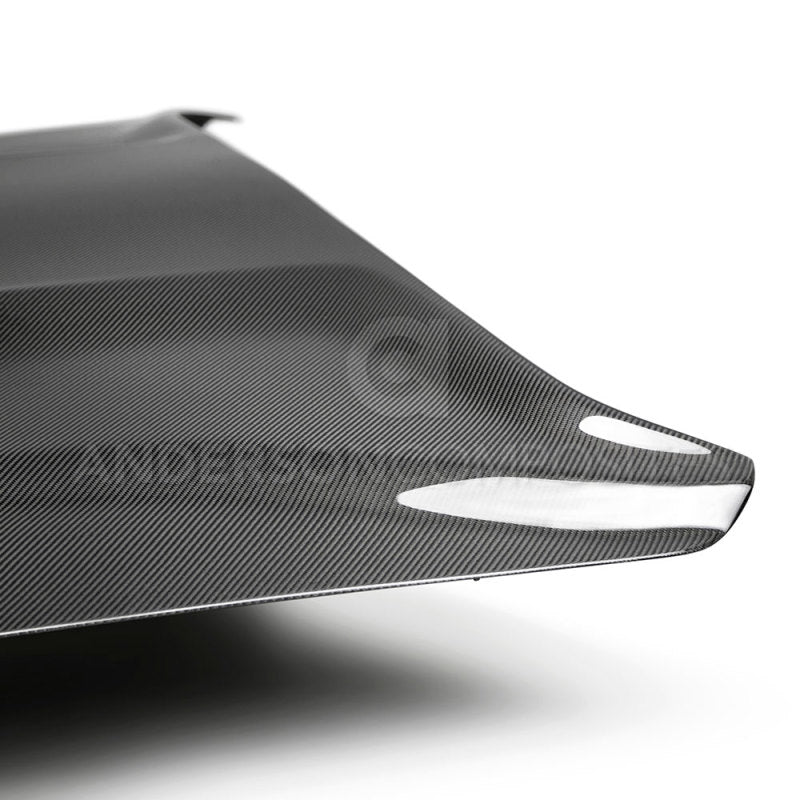 Anderson Composites 2018 Ford Mustang Type-GR Double Sided Carbon Fiber Hood AJ-USA, Inc