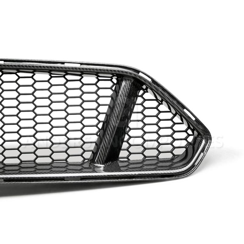 Anderson Composites 2018 Ford Mustang Type-GT Carbon Fiber Upper Grille AJ-USA, Inc