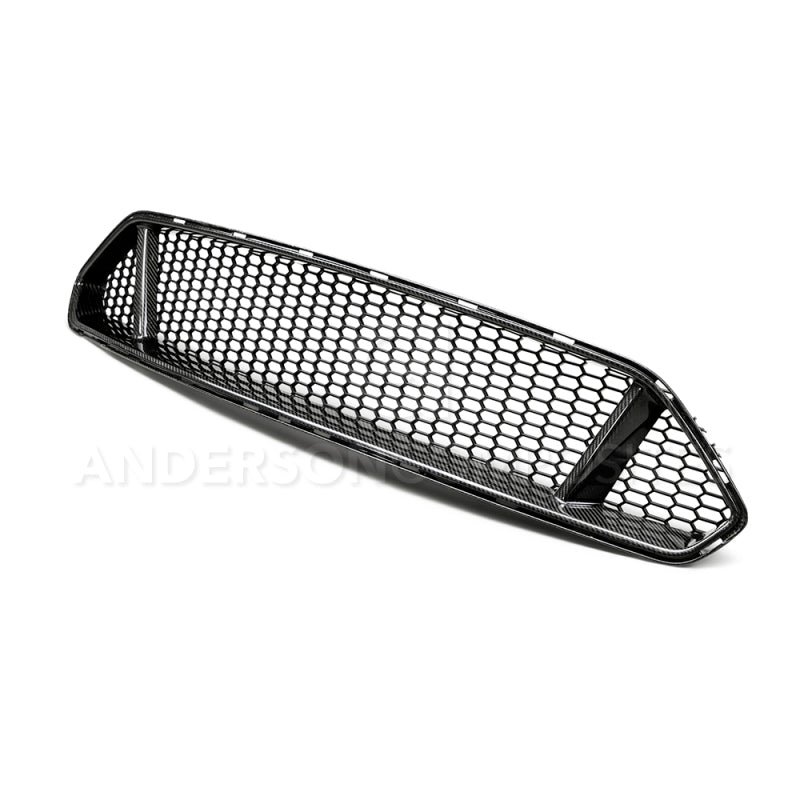 Anderson Composites 2018 Ford Mustang Type-GT Carbon Fiber Upper Grille AJ-USA, Inc