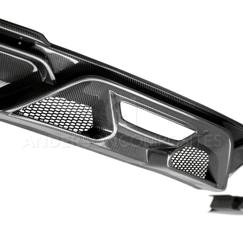 Anderson Composites 2020 Ford Mustang/Shelby GT500 Carbon Fiber Rear Diffuser AJ-USA, Inc