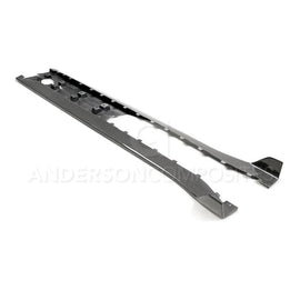 Anderson Composites 2020 Ford Mustang Shelby GT500 Carbon Fiber Rocker Panel Splitters AJ-USA, Inc