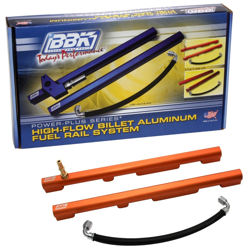 BBK 05-14 Dodge Hemi 5.7/6.1 High Flow Billet Aluminum Fuel Rail Kit (Non Trucks) AJ-USA, Inc